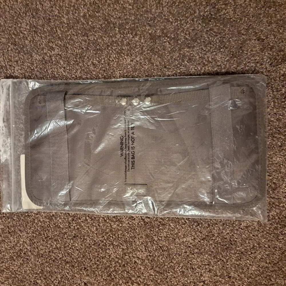 NWT Thirty one Made In The Shade Pocket car organizer in Taupe Cross Pop - Picture 3 of 7